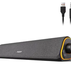 Altavoces de computadora Bluetooth, barra de sonido de PC de 3.5mm