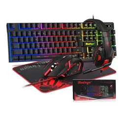Combo mause ,teclado ,alfombrilla y cascos gamers