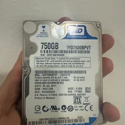 Disco duro de 750gb