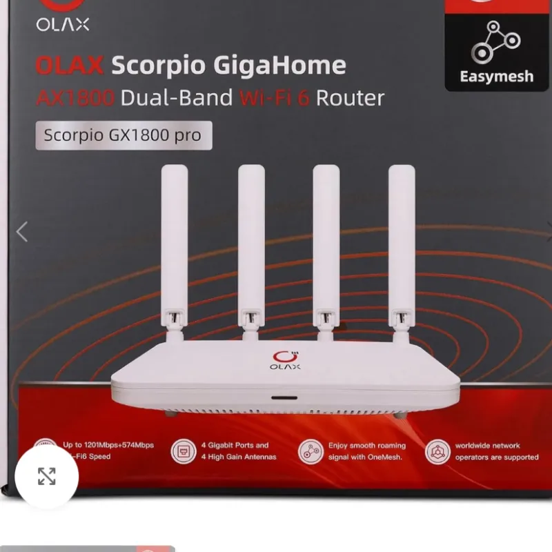 Router OLAX Scorpio AX1800 WiFi 6