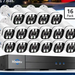 Sistema de cámaras de 16 3k con disco duro 3tb