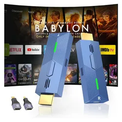 Transmisor y receptor HDMI inalámbrico 4k