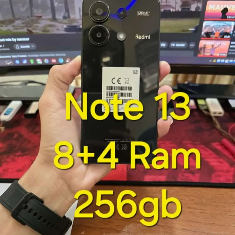 Xiaomi Redmi Note 13 8+4 de Ram y 256gb