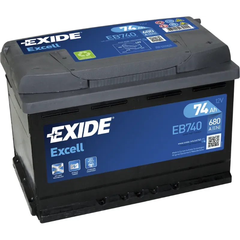 Batería 12V 74 Ah 