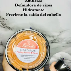 Cera capilar de Moringa,romero y Mamey