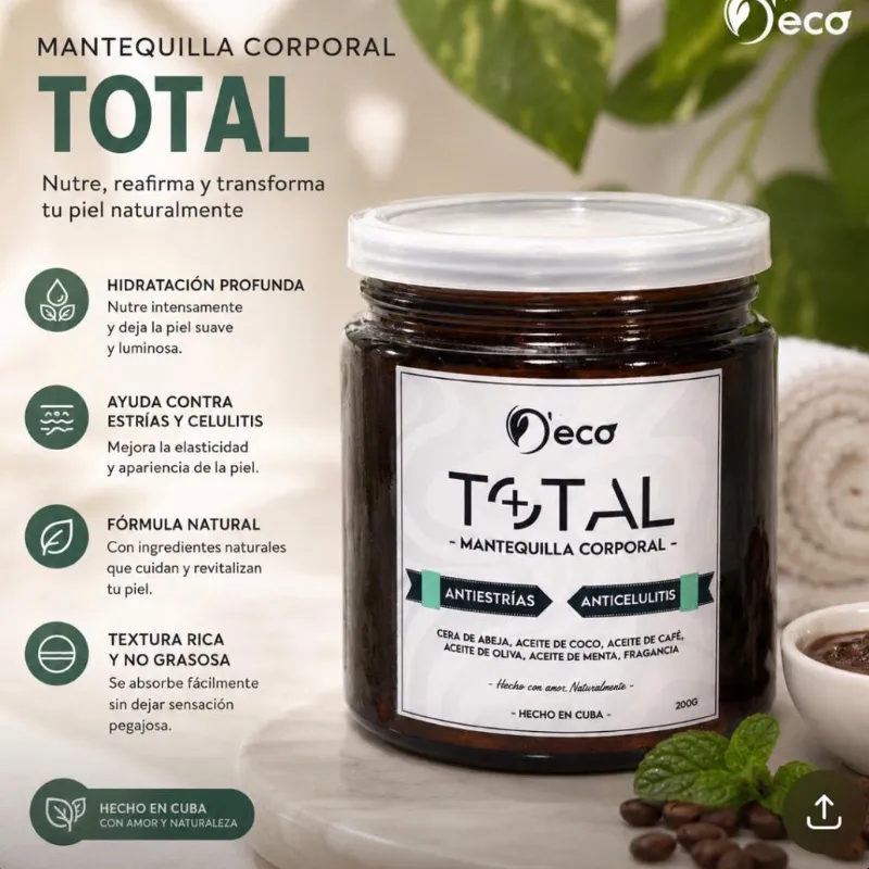 Crema Anti estrías y Anti celulitis.