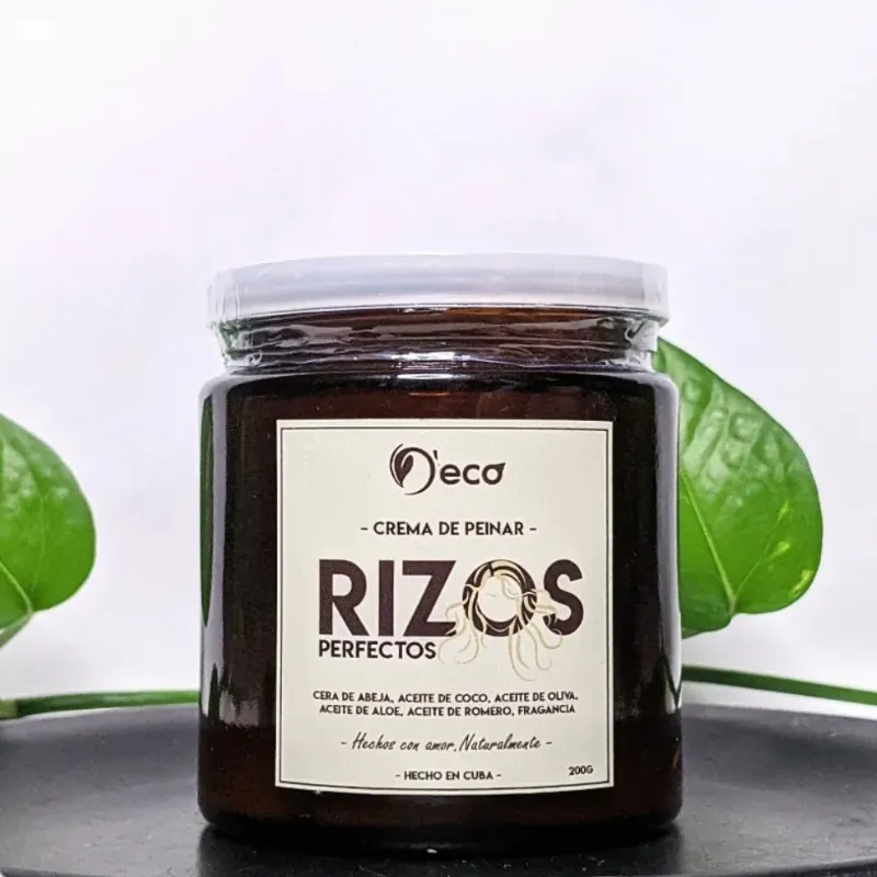 Crema de peinar rizos perfecto para definición de rizos