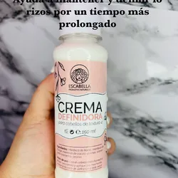 Crema definidora para rizos semi permanente