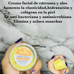 CREMA FACIAL CÚRCUMA Y ALOE