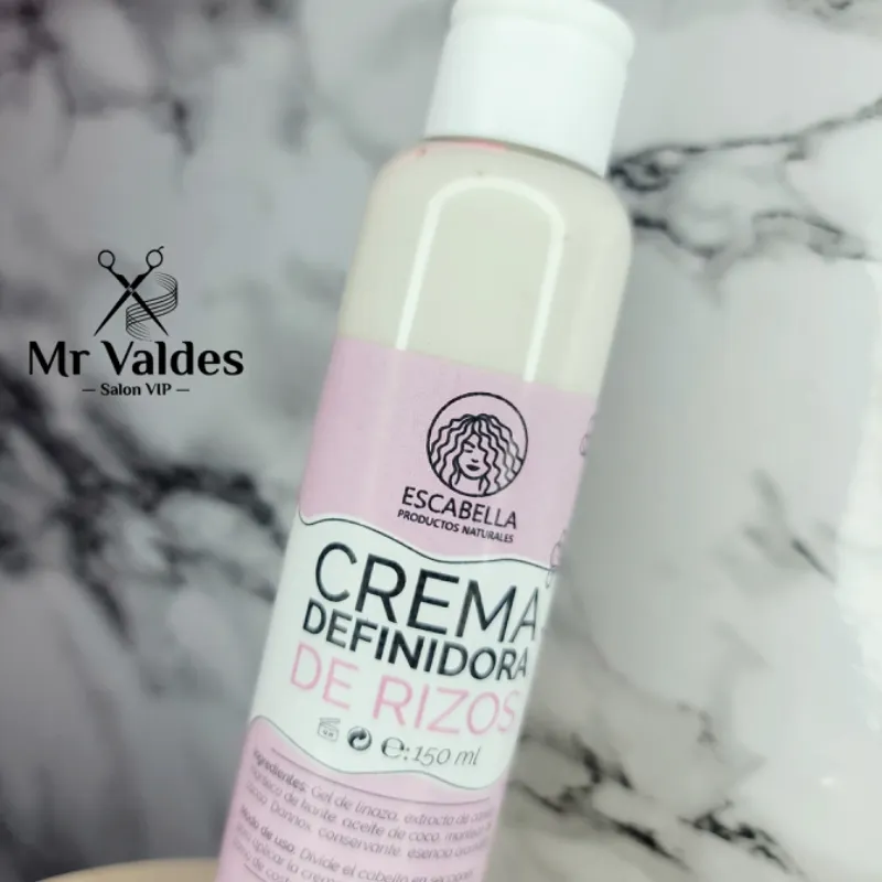 Crema para peinar para definir rizos