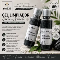 Gel limpiador Carbon activado