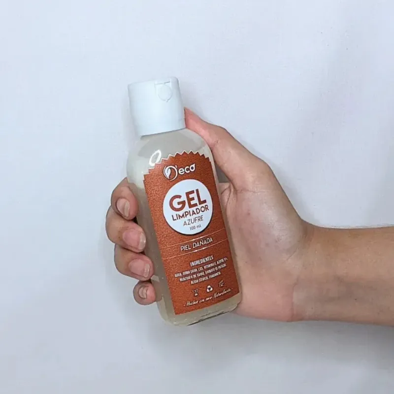 Gel limpiador de azufre