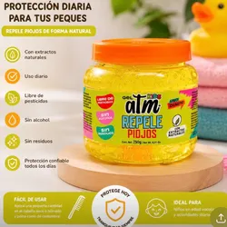 Gel para evitar los piojos 