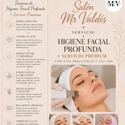 Higiene facial profunda +Servicio Premiun
