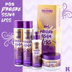 Kit De Shampo,acondicionador,mascarilla y finalizador Lisso Progresivo