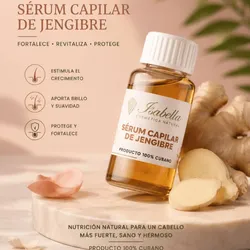 Sérum Capilar de Jengibre