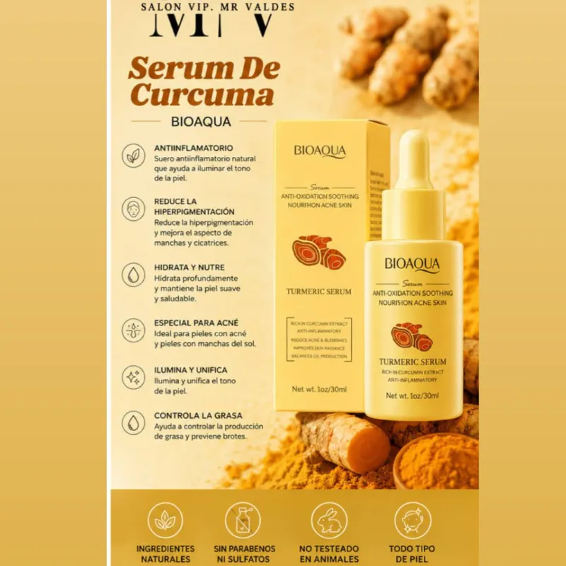 Serum de curcuma