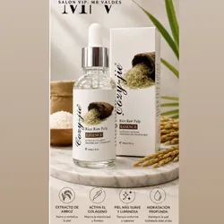 Serum facial de arroz