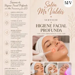 Sesiones de Higiene facial 