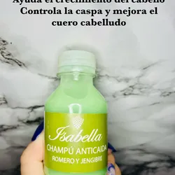 Shampoo Anti Caída Romero y Jengibre 
