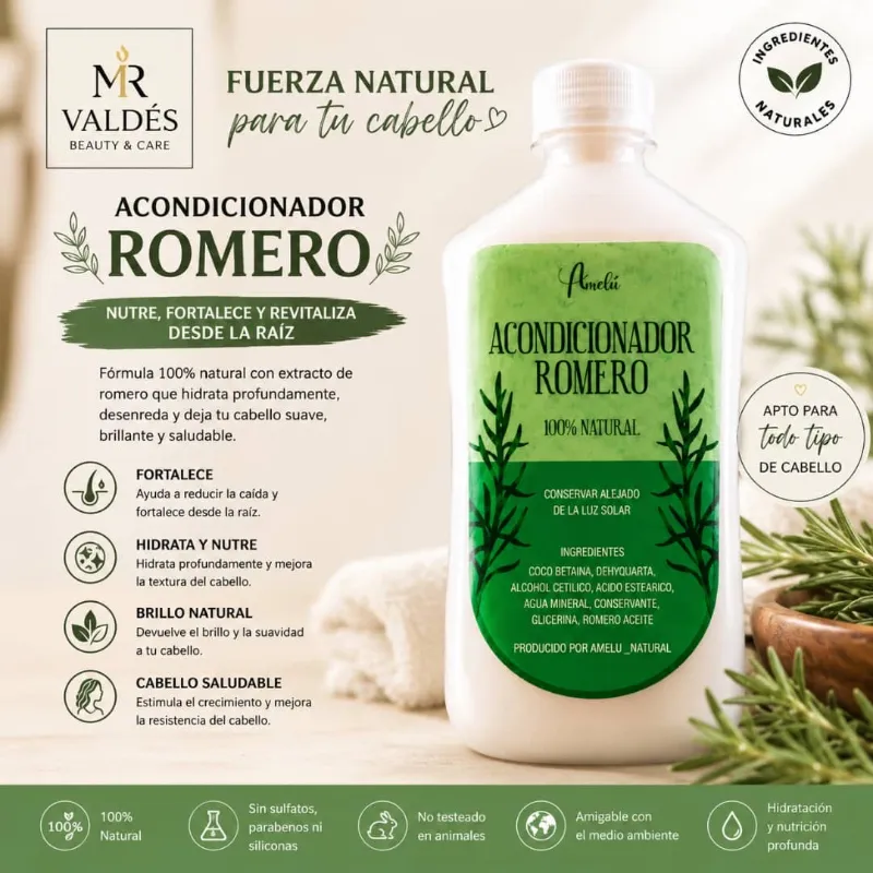 Acondicionador de romero