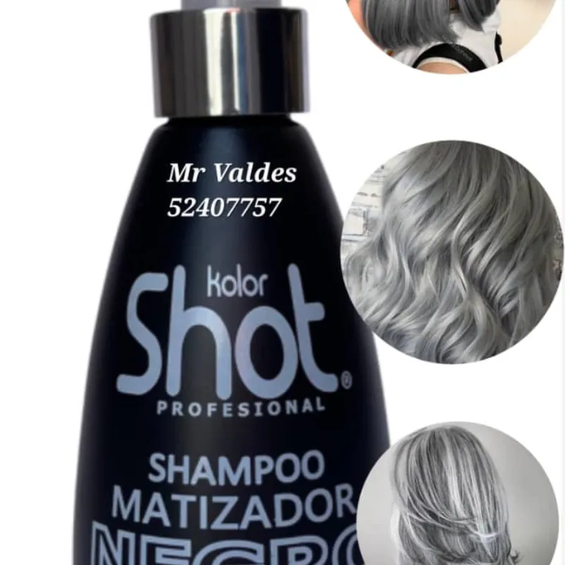 Shampoo matizador negro