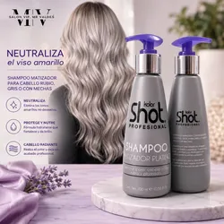 Shampoo matizador platinado