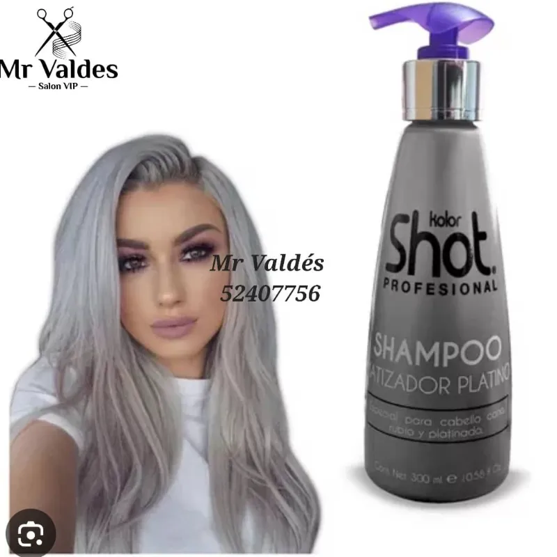 Shampoo matizador platinado