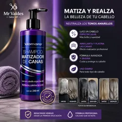 Shampoo matizador xiomara