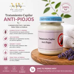 Tratamiento capilar para eliminar piojos