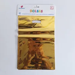 Bolsa de regalo dorada 