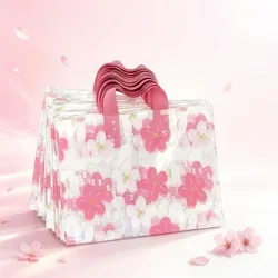 Bolsas de Regalo Reutilizables con Flores de Sakura