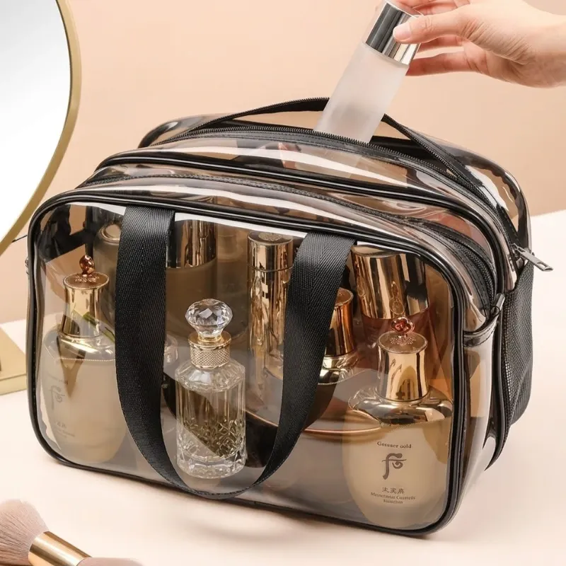 Bolso Neceser Transparente Grande