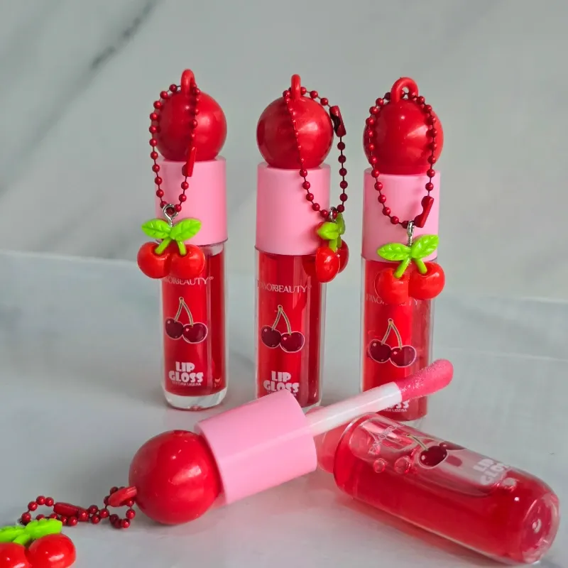 Brillo de labios cereza