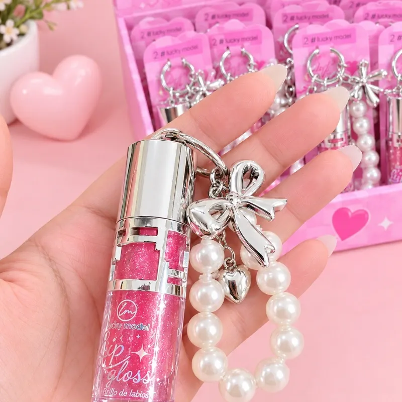 Brillo de Labios con Llavero