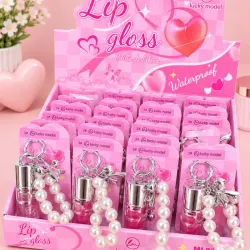 Brillo de Labios con Llavero