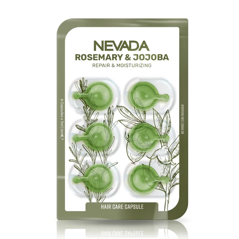 Cápsulas capilares de Romero y Aceite de Jojoba
