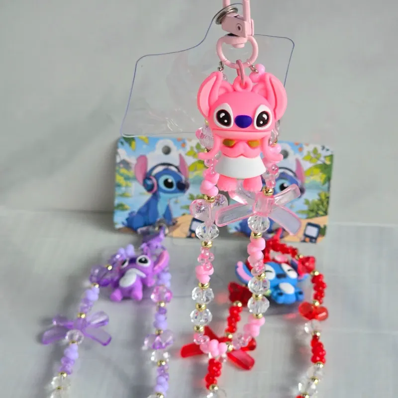 Colgante de Stitch y Ángel