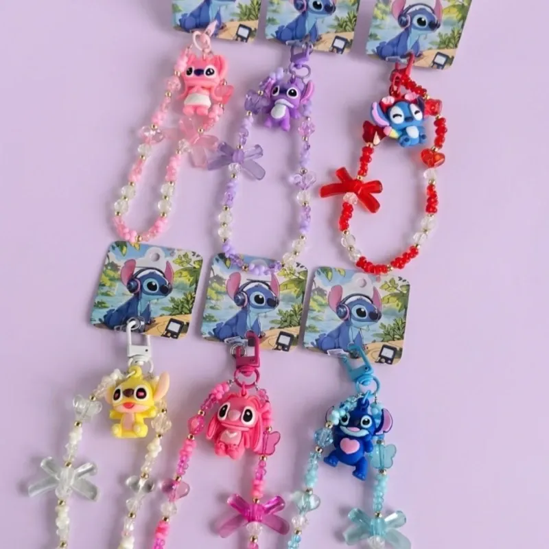 Colgante de Stitch y Ángel