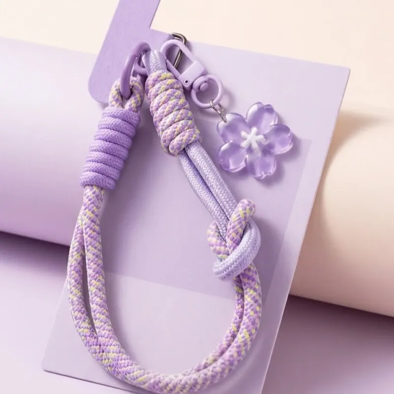 Correas para Teléfono con Dije de Flor