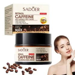 Crema Facial de Retinol y Cafeína