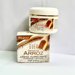 Crema humectante de arroz