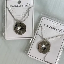 Juego de collar Ying Yang 