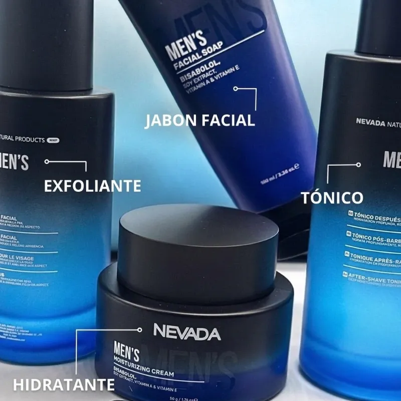 Kit de Cuidado Facial Masculino Nevada