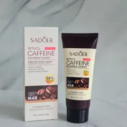 Limpiador Facial Antiarrugas de Retinol y Cafeína