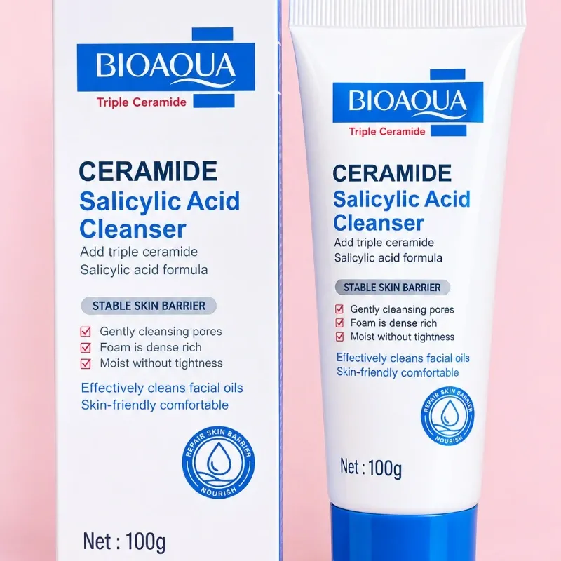 Limpiador Facial Ceramide + Ácido Salicílico