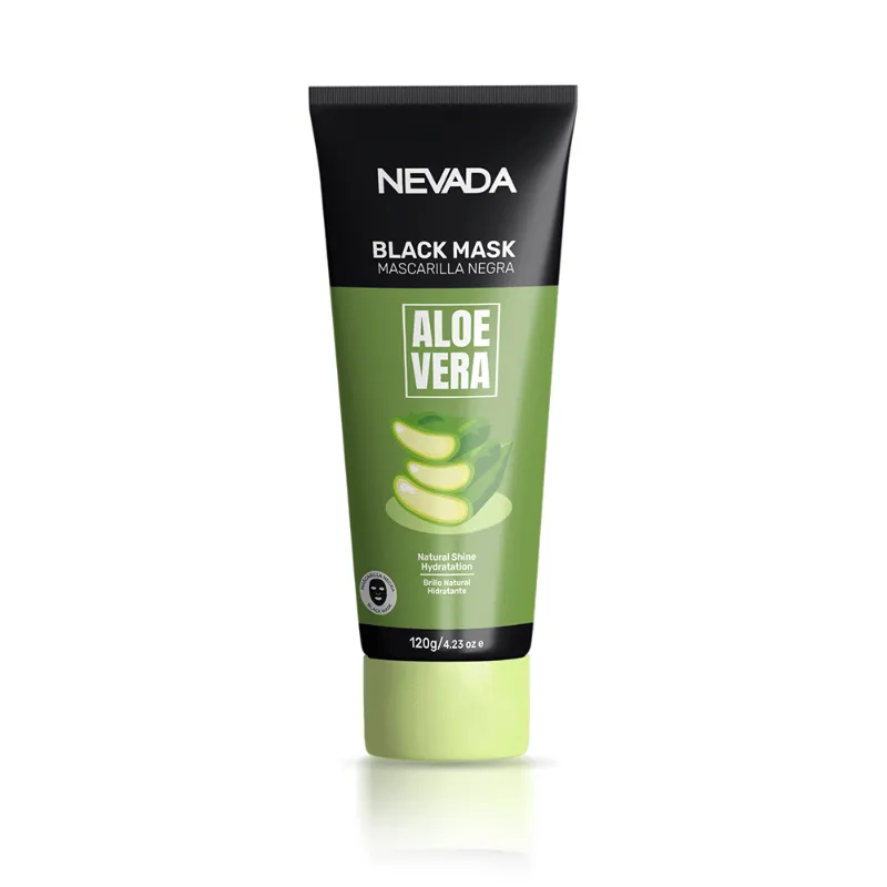 Mascarilla negra de Aloe Vera 