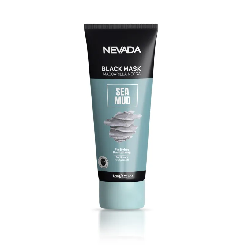 Mascarilla negra de Barro Marino 