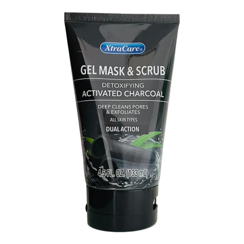 Mascarilla y exfoliante en gel de Carbón Activado