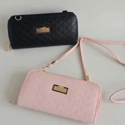 Monedero de doble zipper